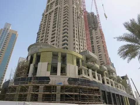 29 Burj Boulevard Tower 2, Downtown Dubai construction progress — 23 September 2012, 71.01% complete, photo 6 of 13