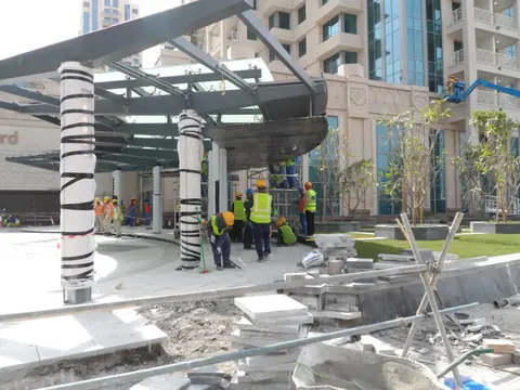 Ход строительства 29 Burj Boulevard Tower 1, Downtown Dubai — 4 февраля 2013, готовность 94,29%, снимок 6 из 12