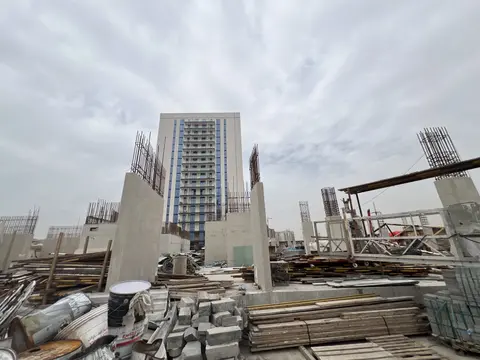 Living Legends Phase 5, Majan construction progress — 13 April 2026, 48.89% complete, photo 2 of 4
