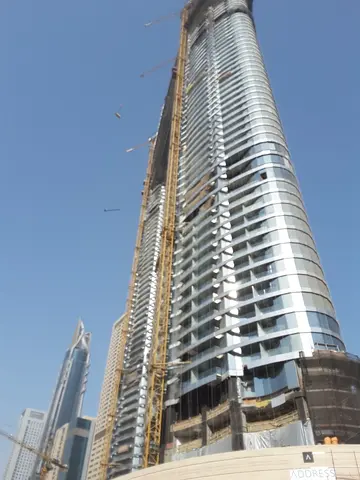 Ход строительства The Address Residence Sky View, Downtown Dubai — 25 июня 2018, готовность 82.23%, снимок 6 из 8