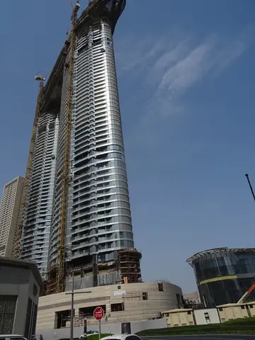 Ход строительства The Address Residence Sky View, Downtown Dubai — 27 августа 2018, готовность 85.03%, снимок 8 из 11