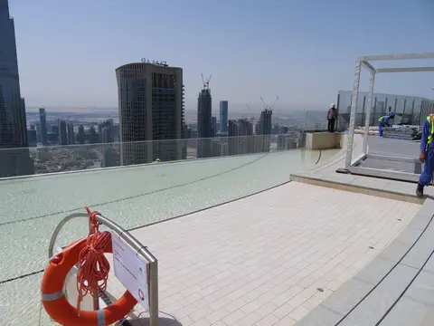 Ход строительства The Address Residence Sky View, Downtown Dubai — 30 апреля 2019, готовность 92,04%, снимок 3 из 5