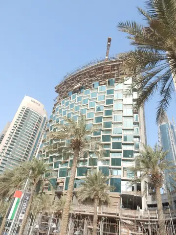 Ход строительства Burj Vista, Downtown Dubai — 20 августа 2017, готовность 85.74%, снимок 2 из 5