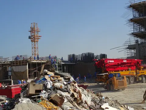 Ход строительства Azure Residences, Palm Jumeirah — 17 декабря 2014, готовность 15.86%, снимок 5 из 9
