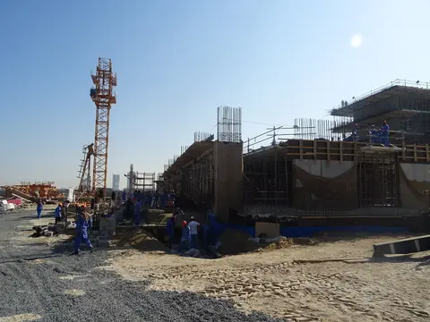 Ход строительства Azure Residences, Palm Jumeirah — 17 декабря 2014, готовность 15.86%, снимок 1 из 9