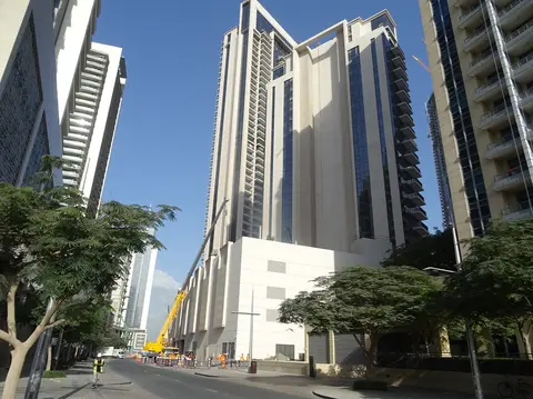 Boulevard Crescent, Downtown Dubai construction progress — 22 January 2019, 91.32% complete, photo 7 of 10