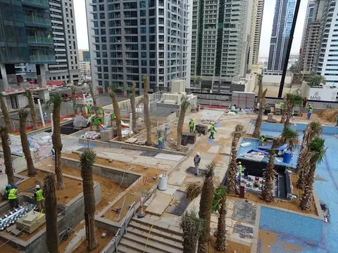 Ход строительства The Residence at Marina Gate 2, Dubai Marina — 10 февраля 2019, готовность 90.14%, снимок 2 из 11