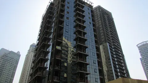 Sparkle Towers, Dubai Marina construction progress — 29 May 2018, 91.02% complete, photo 2 of 3