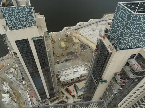 The Dubai Creek Residences, Dubai Creek construction progress — 30 October 2018, 95.26% complete, photo 7 of 11