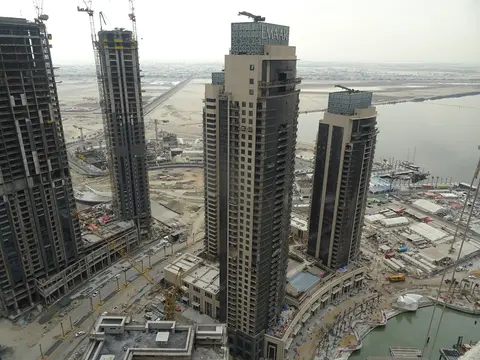 The Dubai Creek Residences, Dubai Creek construction progress — 30 October 2018, 95.26% complete, photo 4 of 11