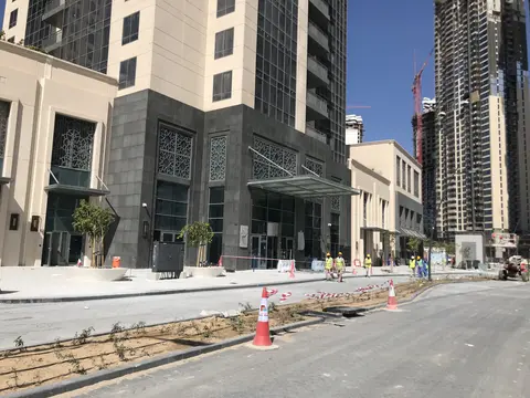 The Dubai Creek Residences, Dubai Creek construction progress — 7 February 2019, 96.18% complete, photo 2 of 10