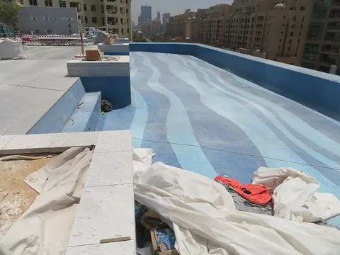 Ход строительства The Pinnacle Palm Tower, Palm Jumeirah — 1 апреля 2021, готовность 87.31%, снимок 6 из 7