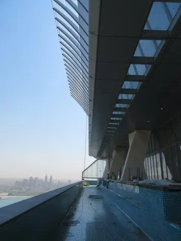 Ход строительства The Pinnacle Palm Tower, Palm Jumeirah — 24 октября 2021, готовность 97.07%, снимок 11 из 15