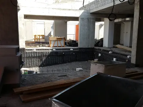 Binghatti Apartments, Dubai Silicon Oasis construction progress — 10 August 2015, 84.65% complete, photo 11 of 12