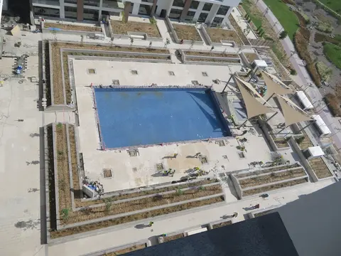 Acacia At Park Heights, Dubai Hills Estate construction progress — 27 October 2019, 97.82% complete, photo 9 of 12