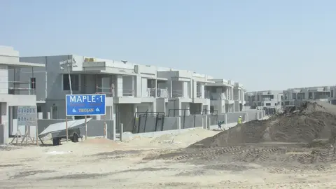Maple, Dubai Hills Estate construction progress — 11 September 2018, 75.18% complete, photo 1 of 5