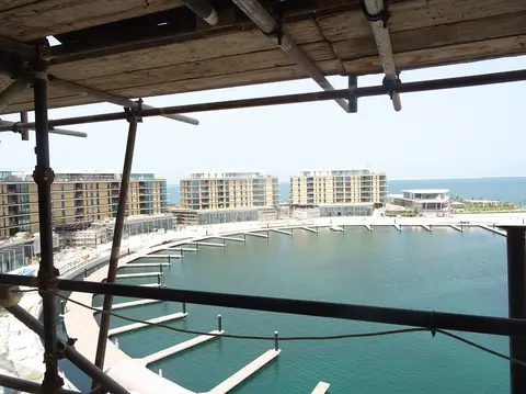 Bulgari Resort & Residences, Jumeirah Bay Island construction progress — 4 June 2017, 87.08% complete, photo 1 of 2