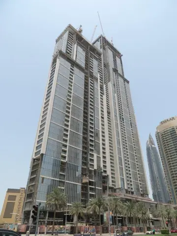 Ход строительства Forte, Downtown Dubai — 18 августа 2021, готовность 83,48%, снимок 6 из 7