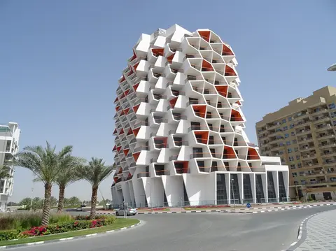 Binghatti Views, Dubai Silicon Oasis construction progress — 10 April 2017, 100.00% complete, photo 12 of 13