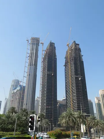 The Address Residences Dubai Opera, The Opera District construction progress — 31 March 2021, 73.43% complete, photo 3 of 3
