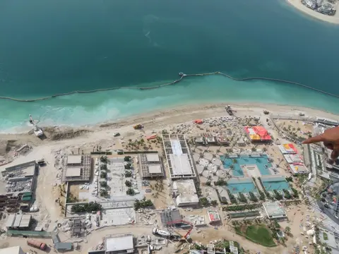 Ход строительства The Royal Atlantis Resort & Residences, The Palm Crescent — 9 августа 2021, готовность 81,21%, снимок 3 из 10