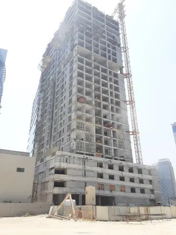 West Bay Tower, Business Bay construction progress — 1 August 2023, 38.52% complete, photo 9 of 10