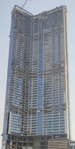Aykon City, Business Bay construction progress — 5 August 2021, 78.48% complete, photo 3 of 11
