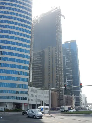 Ход строительства Marquise Square Tower, Business Bay — 8 июля 2018, готовность 85.13%, снимок 9 из 10