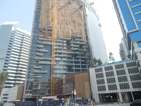Ход строительства Marquise Square Tower, Business Bay — 8 июля 2018, готовность 85.13%, снимок 8 из 10