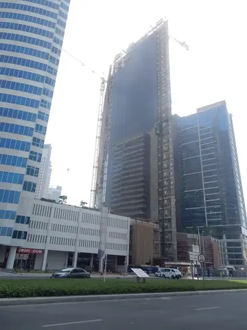 Ход строительства Marquise Square Tower, Business Bay — 8 июля 2018, готовность 85.13%, снимок 2 из 10