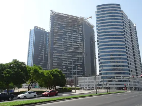 Ход строительства Marquise Square Tower, Business Bay — 1 октября 2018, готовность 91.06%, снимок 5 из 14