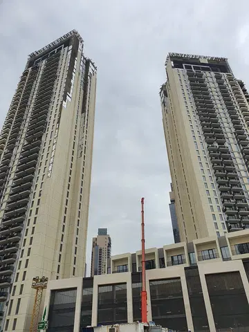 Ход строительства Creek Horizon, Dubai Creek Harbour — 20 апреля 2020, готовность 91.26%, снимок 6 из 6