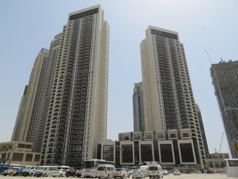 Ход строительства Creek Horizon, Dubai Creek Harbour — 27 июля 2020, готовность 95.04%, снимок 7 из 12