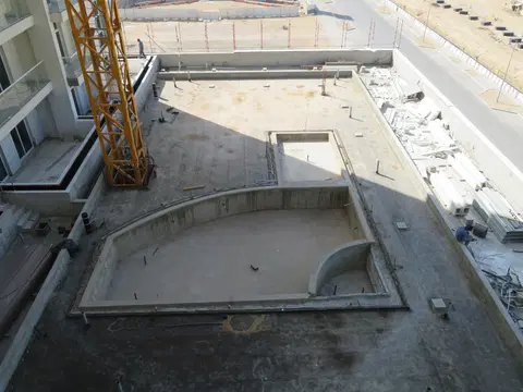 Ход строительства Azizi Plaza, Al Furjan — 19 февраля 2020, готовность 84.54%, снимок 5 из 9