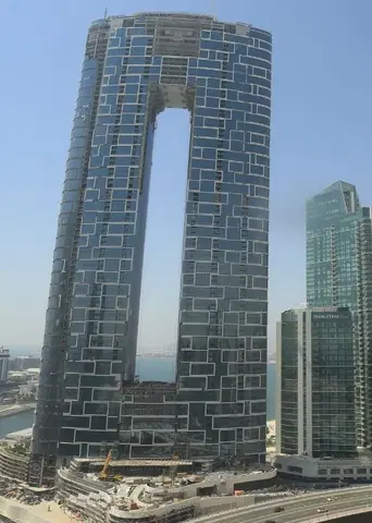 Jumeirah Gate, Jumeirah Beach Residence construction progress — 2 July 2020, 77.44% complete, photo 9 of 10