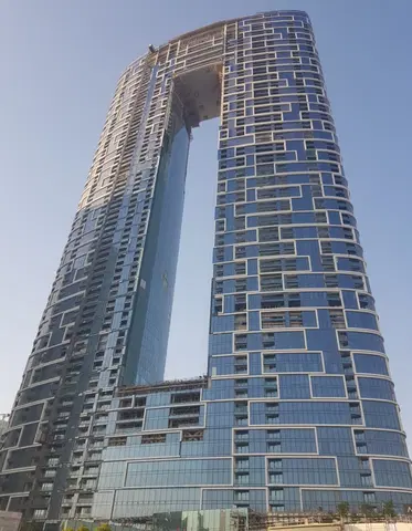 Jumeirah Gate, Jumeirah Beach Residence construction progress — 2 July 2020, 77.44% complete, photo 6 of 10