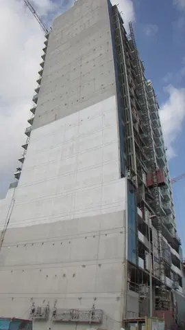 La Riviera Apartments, JVC District 15 construction progress — 26 February 2019, 81.02% complete, photo 9 of 10
