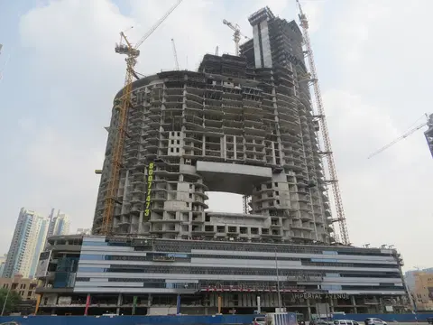 Ход строительства Imperial Avenue, Downtown Dubai — 9 марта 2020, готовность 50.04%, снимок 3 из 7