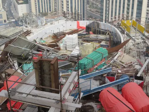 Ход строительства Imperial Avenue, Downtown Dubai — 9 марта 2020, готовность 50.04%, снимок 1 из 7