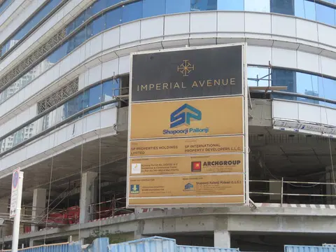 Imperial Avenue, Downtown Dubai construction progress — 11 March 2021, 53.85% complete, photo 1 of 9
