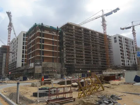 Ход строительства Park Point, Dubai Hills Estate — 27 января 2020, готовность 76.73%, снимок 2 из 10