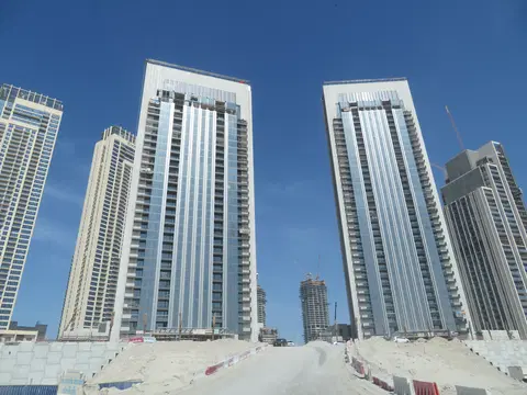 Ход строительства Creek Gate, Dubai Creek Harbour — 16 сентября 2020, готовность 90.02%, снимок 3 из 10