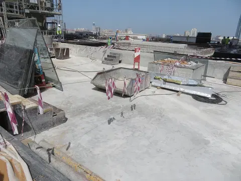 Creek Rise, Creek Island construction progress — 11 March 2021, 86.75% complete, photo 2 of 10