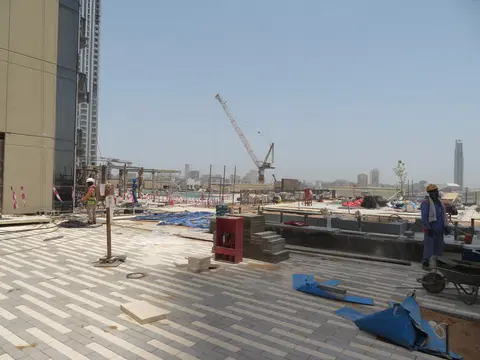Creek Rise, Creek Island construction progress — 29 June 2021, 93.10% complete, photo 4 of 6