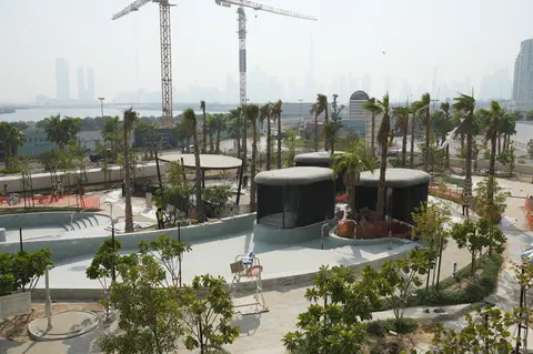 Kempinski Residences The Creek, Healthcare City Phase 2 construction progress — 25 September 2025, 97.71% complete, photo 6 of 10