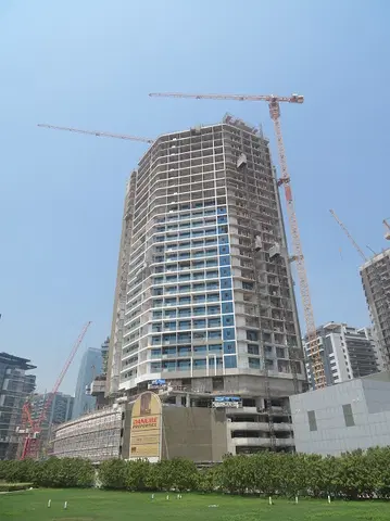 Bayz 101, Business Bay construction progress — 10 September 2020, 65.84% complete, photo 4 of 6