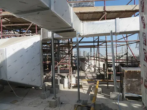 Bayz 101, Business Bay construction progress — 31 December 2020, 80.27% complete, photo 8 of 13