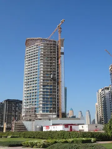 Bayz 101, Business Bay construction progress — 31 December 2020, 80.27% complete, photo 4 of 13