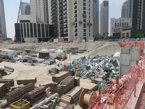 Island Park I, Dubai Creek Harbour construction progress — 4 June 2020, 4.60% complete, photo 4 of 4