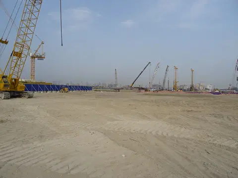 Island Park Ii, Dubai Creek Harbour construction progress — 28 February 2018, 0.15% complete, photo 3 of 3